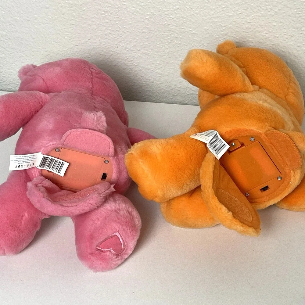 2003 Care Bears Laugh A Lot & Love A Lot Bears Sing-Along Friends Interactive